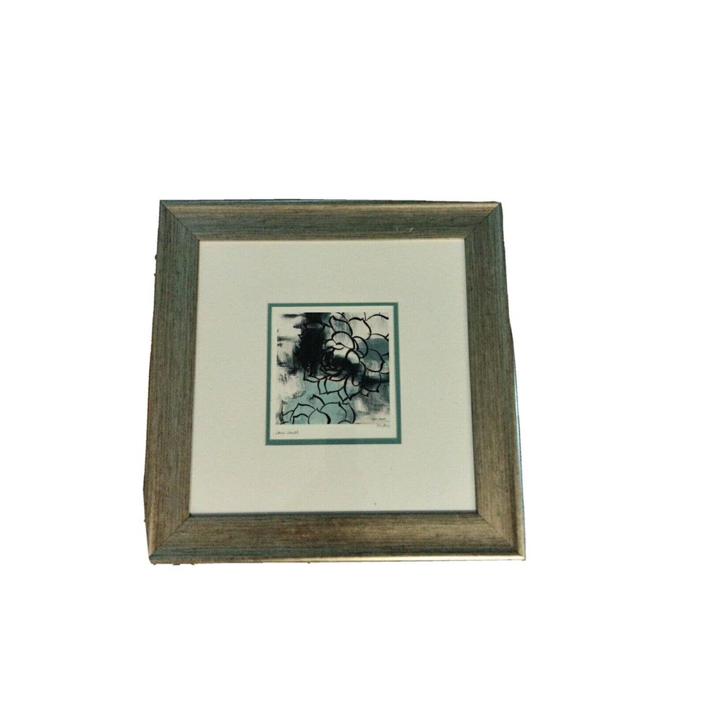 Lanie Loreth numbered 194/950 signed floral Lithograph Print Gold Wood Frame
